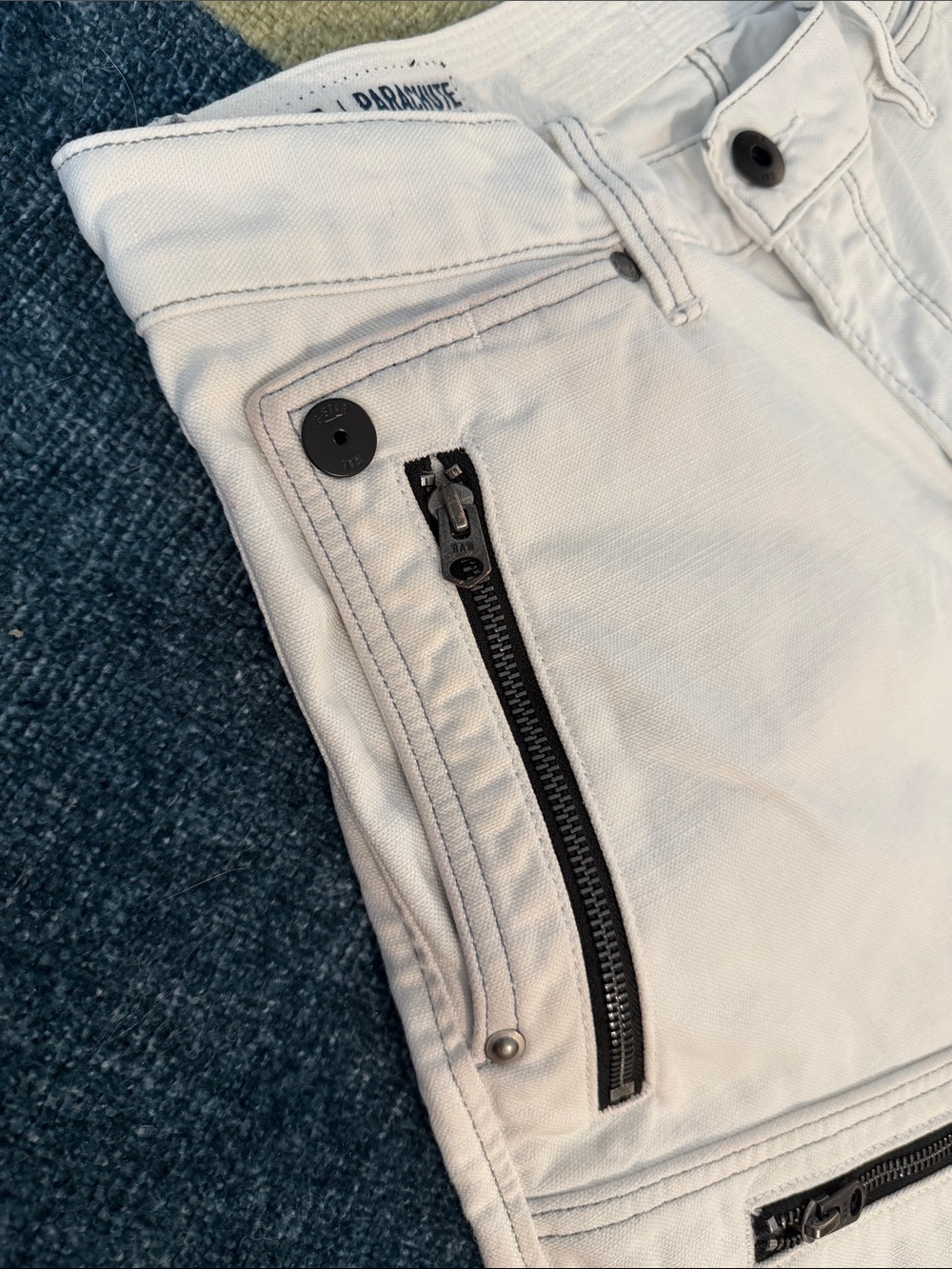 G-STAR® Parachute 3D Pants White 31 W - Picture 9 of 11